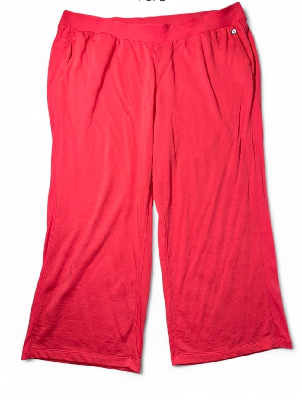 Women’s Wide-Leg Knit Pull-On Pants - Coral Pink